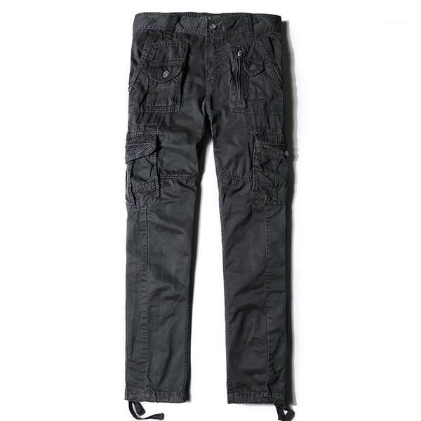 new 2020 men's outdoor european and american multi-bag overalls cotton large size loose casual pants straight leg pants1, Blue
new 2020 men's outdoor european and american multi-bag overalls cotton large size loose casual pants straight leg pants1, Blue