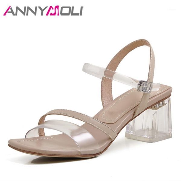 annymoli real leather sandals transparent high heels rhinestone block heel shoes square toe ladies sandals summer apricot 33-401, Black
annymoli real leather sandals transparent high heels rhinestone block heel shoes square toe ladies sandals summer apricot 33-401, Black