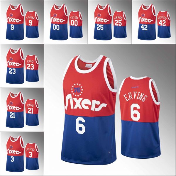 филадельфия 76ers мужчины эмбиид бен симмонс аллен айверсон julius erving о'куин red nba команды heritage на заказ джерси, Black
филадельфия 76ers мужчины эмбиид бен симмонс аллен айверсон julius erving о'куин red nba команды heritage на заказ джерси, Black