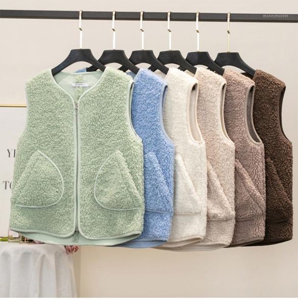 women's vests korean style women vest 2021 autumn winter sleeveless jacket female green blue coat outwear1, Black;white
women's vests korean style women vest 2021 autumn winter sleeveless jacket female green blue coat outwear1, Black;white