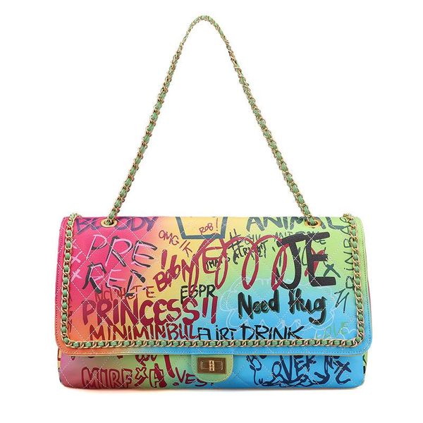 women's 2020 fashion large capacity small fragrance diamond chain bag painted graffiti bag ladies shoulder messenger
women's 2020 fashion large capacity small fragrance diamond chain bag painted graffiti bag ladies shoulder messenger