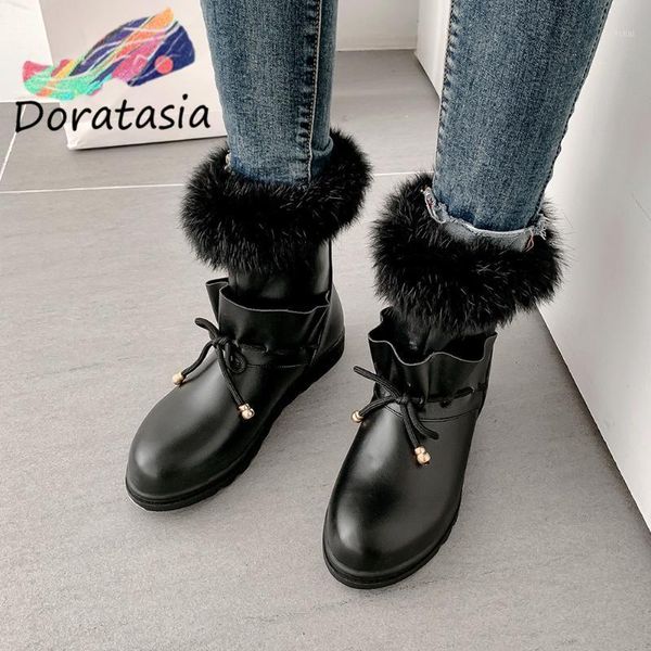 boots doratasia 2021 women silp on round toe flat ankle shoes warm plush casual comfy winter snow boots1, Black
boots doratasia 2021 women silp on round toe flat ankle shoes warm plush casual comfy winter snow boots1, Black