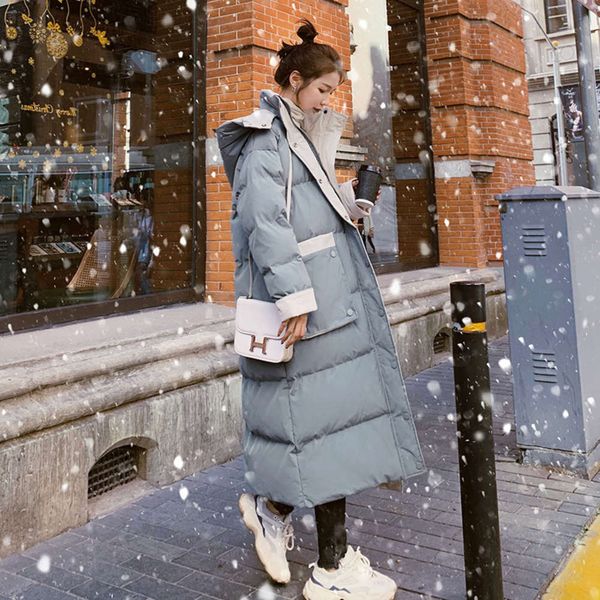 cloth for down pregnant women 2020 new korean loose medium and long thickened cotton padded et women's winter coat warm, White
cloth for down pregnant women 2020 new korean loose medium and long thickened cotton padded et women's winter coat warm, White