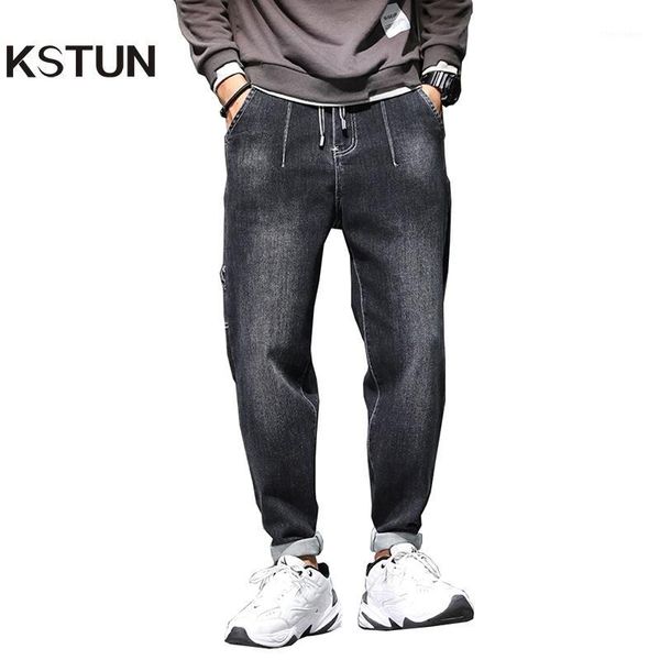 men's jeans for men loose fit elastic waist leisure good quality men's clothes trousers denim pants cowboys homme big size 421, Blue
men's jeans for men loose fit elastic waist leisure good quality men's clothes trousers denim pants cowboys homme big size 421, Blue