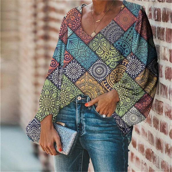 flower african style print summer blouse floral design long sleeve loose clothes beach cover up blouses blusas de mujer, White
flower african style print summer blouse floral design long sleeve loose clothes beach cover up blouses blusas de mujer, White