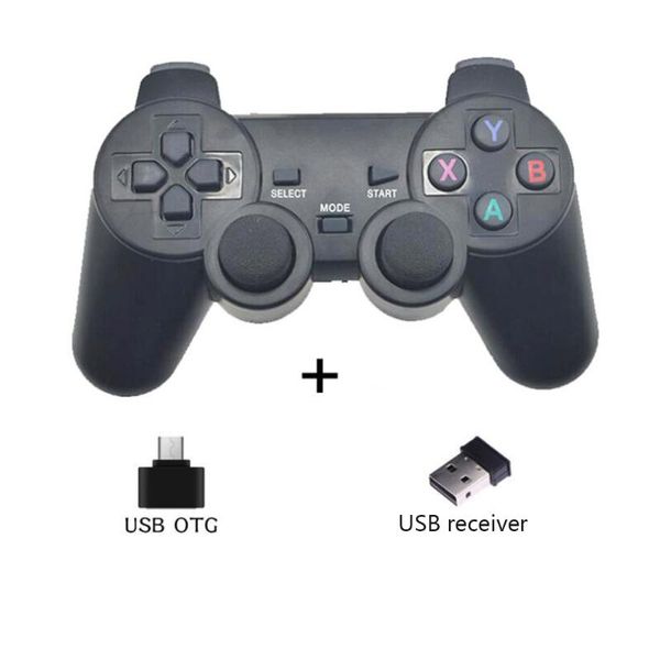беспроводной геймпад для android телефонов / pc / ps3 / tv box джойстик 2.4g джойстике игровой контроллер для смарт-телефон игры аксессуары
беспроводной геймпад для android телефонов / pc / ps3 / tv box джойстик 2.4g джойстике игровой контроллер для смарт-телефон игры аксессуары