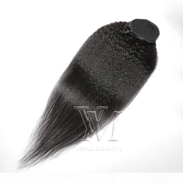 brazilian kinky straight horsetail tight hole clip in 120g drawstring ponytails remy virgin human hair extensions, Black
brazilian kinky straight horsetail tight hole clip in 120g drawstring ponytails remy virgin human hair extensions, Black