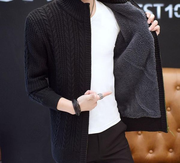 winter men plus velvet cardigan korean slim men's knitwear size loose trend sweater cardigan coat thick1, White;black
winter men plus velvet cardigan korean slim men's knitwear size loose trend sweater cardigan coat thick1, White;black