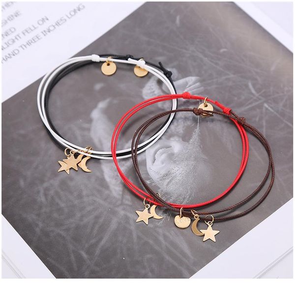 htzzy summer beach stars moon charm rope anklets for women handmade adjustable chain barefoot sandals jewelry ankle brac wmtqvi, Silver
htzzy summer beach stars moon charm rope anklets for women handmade adjustable chain barefoot sandals jewelry ankle brac wmtqvi, Silver