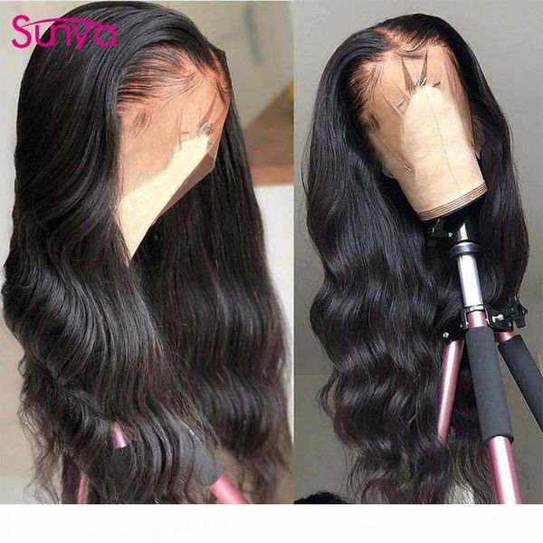 brazilian body wave wigs pre plucked remy lace closure human hair wigs for black women 150% transparent lace front sunya, Black;brown
brazilian body wave wigs pre plucked remy lace closure human hair wigs for black women 150% transparent lace front sunya, Black;brown