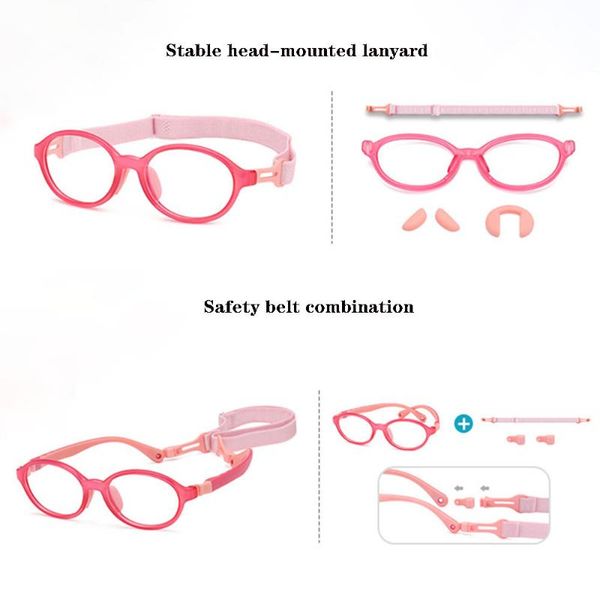 anti blue light kids glasses children silicone goggles soft frame frame computer eyeglasses for boy girls, White;black
anti blue light kids glasses children silicone goggles soft frame frame computer eyeglasses for boy girls, White;black