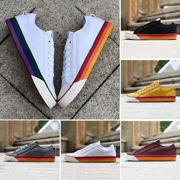 2019 ef2319 originals pride nizza clover casual shoes lover two-tone rainbow sports sneakers women mens beige designerl chaussures 36-45, Black
2019 ef2319 originals pride nizza clover casual shoes lover two-tone rainbow sports sneakers women mens beige designerl chaussures 36-45, Black
