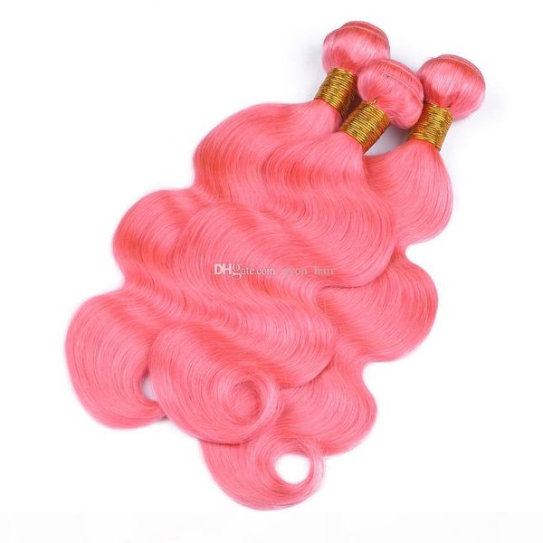 pink body wave 100% human hair wefts 3bundles unprocessed baby pink color peruvian virgin human hair weves extensions 3pcs double wefted, Black
pink body wave 100% human hair wefts 3bundles unprocessed baby pink color peruvian virgin human hair weves extensions 3pcs double wefted, Black