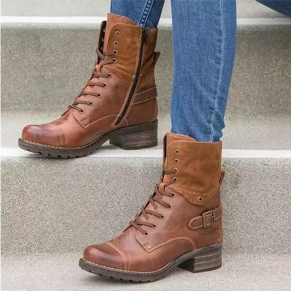 round toe lady boots winter shoes for women leather booties boots-women low heels booties ladies 2020 mid calf rock, Black
round toe lady boots winter shoes for women leather booties boots-women low heels booties ladies 2020 mid calf rock, Black