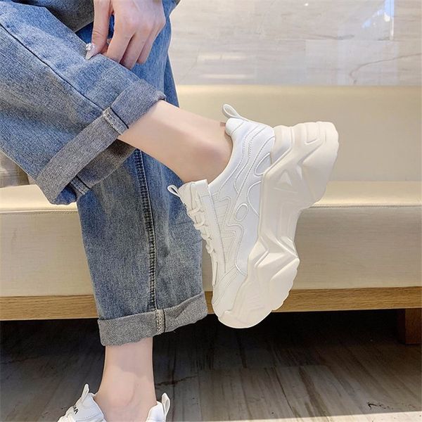 2021 new women chunky white sneakers fashion designers lace up women's casual spring basket shoes kw4l, Black;white
2021 new women chunky white sneakers fashion designers lace up women's casual spring basket shoes kw4l, Black;white