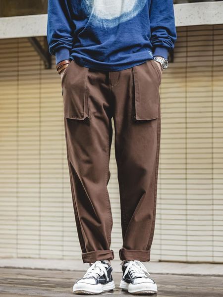 men pants cargo pants straight loose japanese retro multi-pocket casual autumn and winter trousers jogging men1, Black
men pants cargo pants straight loose japanese retro multi-pocket casual autumn and winter trousers jogging men1, Black