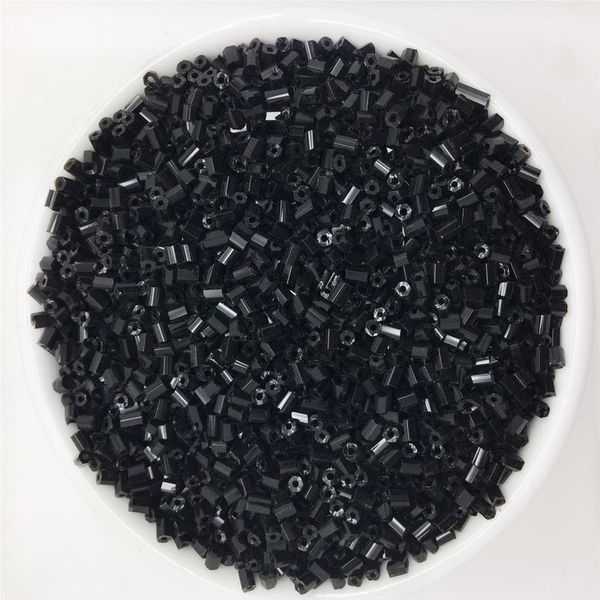 new diy jewelry making 2x2mm 1000pcs multicolour czech glass tube bugle beads sqcxon, Black
new diy jewelry making 2x2mm 1000pcs multicolour czech glass tube bugle beads sqcxon, Black
