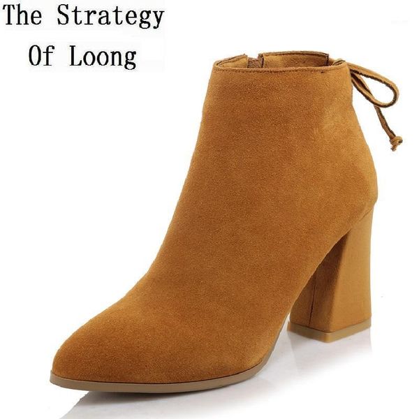 boots 2021 spring autumn full grain leather thick block high heels ankle pointed toe genuine women zy1709171, Black
boots 2021 spring autumn full grain leather thick block high heels ankle pointed toe genuine women zy1709171, Black