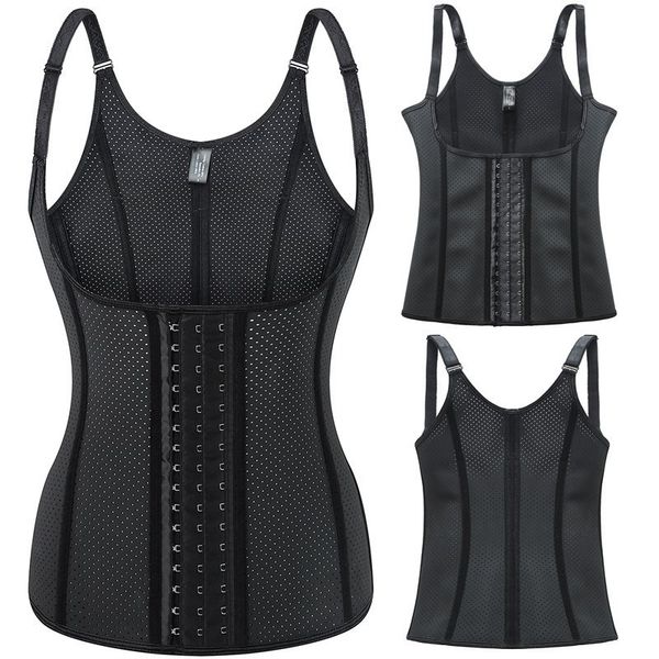 2021 new shapers 12 steel rib small shoulder strap vest rubber corset punching breathable body shaping chest support tight waist zb2a, Black;brown
2021 new shapers 12 steel rib small shoulder strap vest rubber corset punching breathable body shaping chest support tight waist zb2a, Black;brown