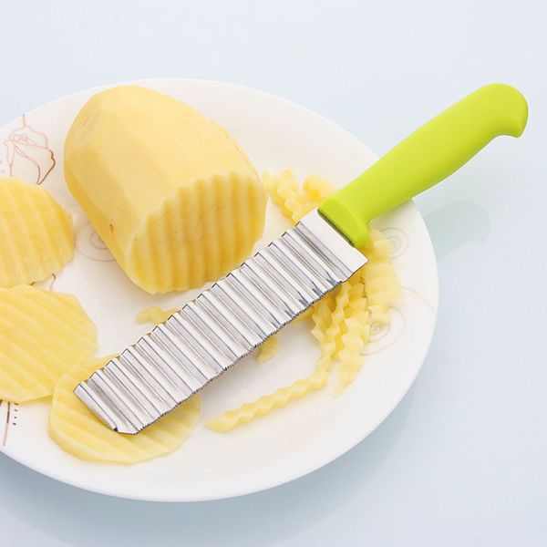 stainless steel wave knife professional potato knife french fries cutting bar fruit ripple knife
stainless steel wave knife professional potato knife french fries cutting bar fruit ripple knife