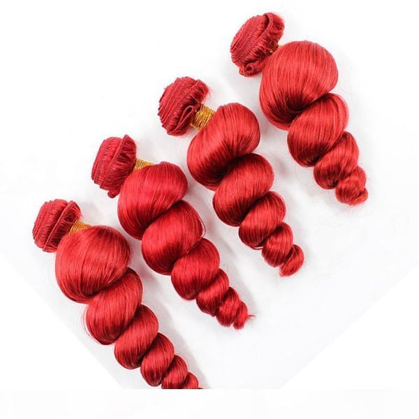pure red virgin peruvian human hair weaves 4pcs loose wavy hair weft extensions red colored virgin remy human hair bundles deals 10-30, Black
pure red virgin peruvian human hair weaves 4pcs loose wavy hair weft extensions red colored virgin remy human hair bundles deals 10-30, Black