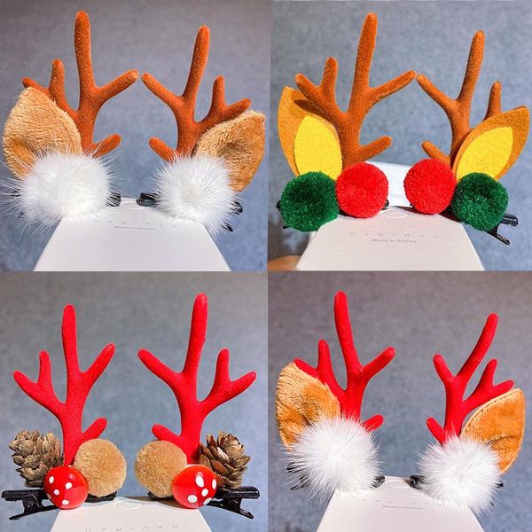 winyaa pair of christmas dress up cute children's antler headdress elk hairpin plush hairpin headdress duckbill clip, Slivery;white
winyaa pair of christmas dress up cute children's antler headdress elk hairpin plush hairpin headdress duckbill clip, Slivery;white