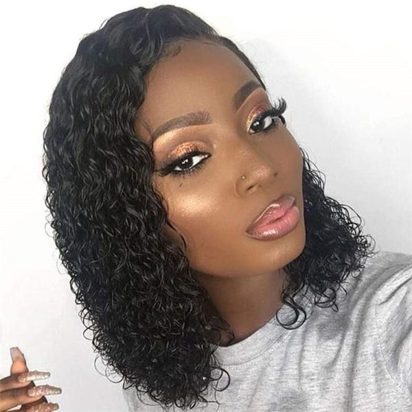 lace wigs peruvian water wave front wig human hair pre plucked short bob for black women 8-14 inch, Black;brown
lace wigs peruvian water wave front wig human hair pre plucked short bob for black women 8-14 inch, Black;brown
