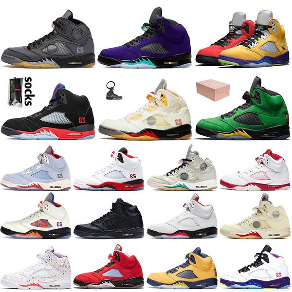 with box selling 2021 new basketball shoes 5 5s jumpman black muslin sail white off pink foam alternate grap trainers sneakers 7-13, White;red
with box selling 2021 new basketball shoes 5 5s jumpman black muslin sail white off pink foam alternate grap trainers sneakers 7-13, White;red