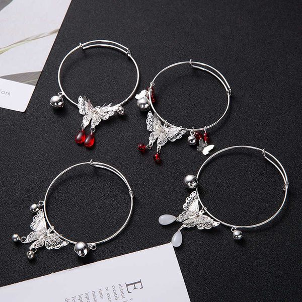 tianguan blessing flower city silver butterfly derivative bracelet adjustable bracelet xie lianhong jewelry peripheral bell antique bracelet, Golden;silver
tianguan blessing flower city silver butterfly derivative bracelet adjustable bracelet xie lianhong jewelry peripheral bell antique bracelet, Golden;silver