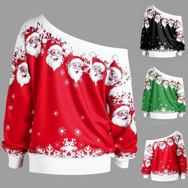 2019 женщины jumper рождество свитер пуловер топы пальто snowflake winter off shoulder теплый brief свитера одежда свитера, White;black
2019 женщины jumper рождество свитер пуловер топы пальто snowflake winter off shoulder теплый brief свитера одежда свитера, White;black