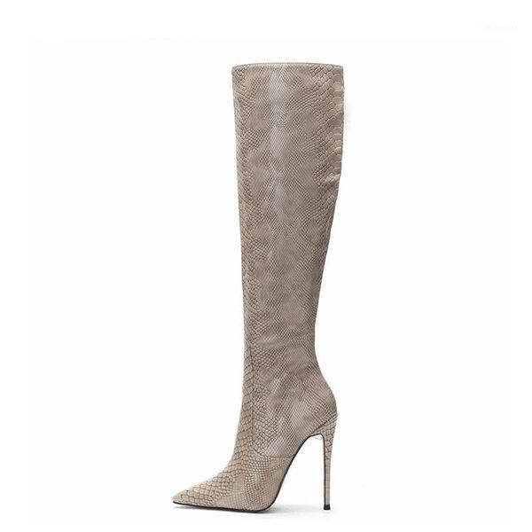 boots yechne slangenhuid patroon vrouwen hoge hak knie laarzen vrouw mid-kalf schoenen wees teen straight1, Black
boots yechne slangenhuid patroon vrouwen hoge hak knie laarzen vrouw mid-kalf schoenen wees teen straight1, Black