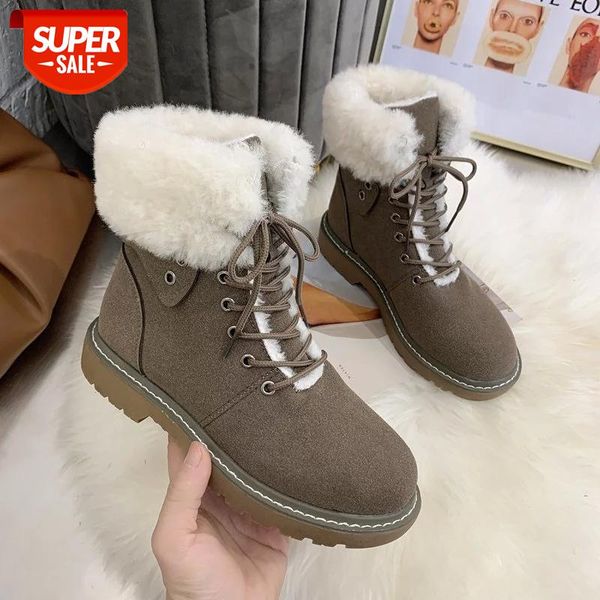 winter new suede leather wool lace up fashion anti-skid outdoor snow boots lace-up round toe square heel botas altas mujer #0r0u, Black
winter new suede leather wool lace up fashion anti-skid outdoor snow boots lace-up round toe square heel botas altas mujer #0r0u, Black