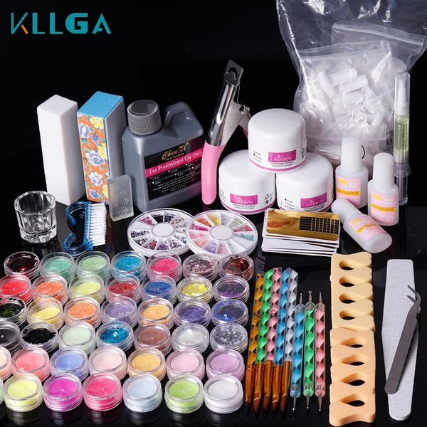 kllga full nail manicure set acrylic kit with drill acrylic liquid nail glue glitter powder tips art tool 42 colour 
kllga full nail manicure set acrylic kit with drill acrylic liquid nail glue glitter powder tips art tool 42 colour