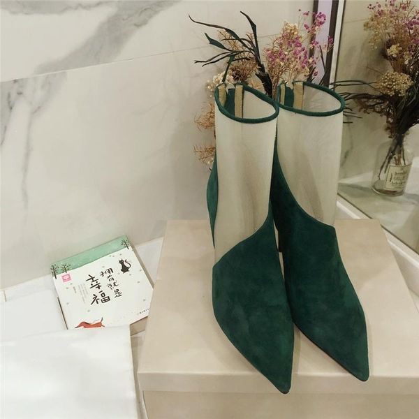 boots woman high heels luxury designer brand genuine leather mesh female ankle zip fashion 2021 ladies zapatos de mujer1, Black
boots woman high heels luxury designer brand genuine leather mesh female ankle zip fashion 2021 ladies zapatos de mujer1, Black