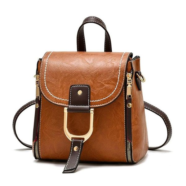 women leather backpack female casual shoulders bag school bag for teenager girls luxury designer ladies' travel
women leather backpack female casual shoulders bag school bag for teenager girls luxury designer ladies' travel