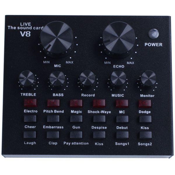 sound cards v8 card audio interface external usb live broadcast microphone for computer pc mobile phones singing and reco
sound cards v8 card audio interface external usb live broadcast microphone for computer pc mobile phones singing and reco