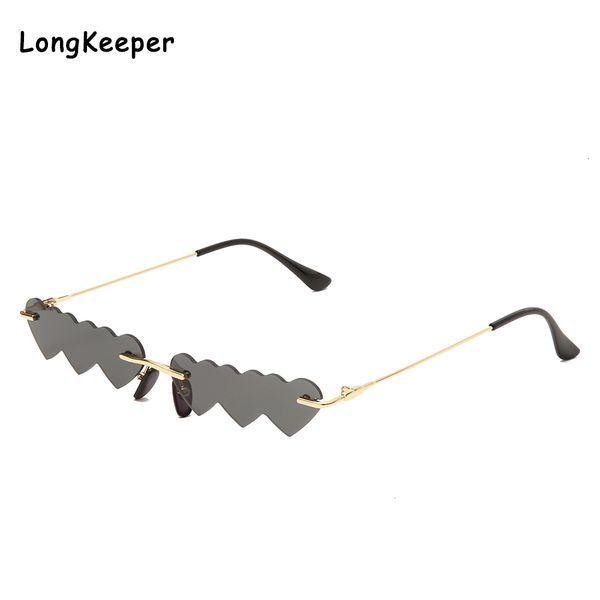 new women rimless punk sunglasses siamese small heart sun glasses female vintage cute girls 90s ocean lens shades oculos uv400, White;black
new women rimless punk sunglasses siamese small heart sun glasses female vintage cute girls 90s ocean lens shades oculos uv400, White;black