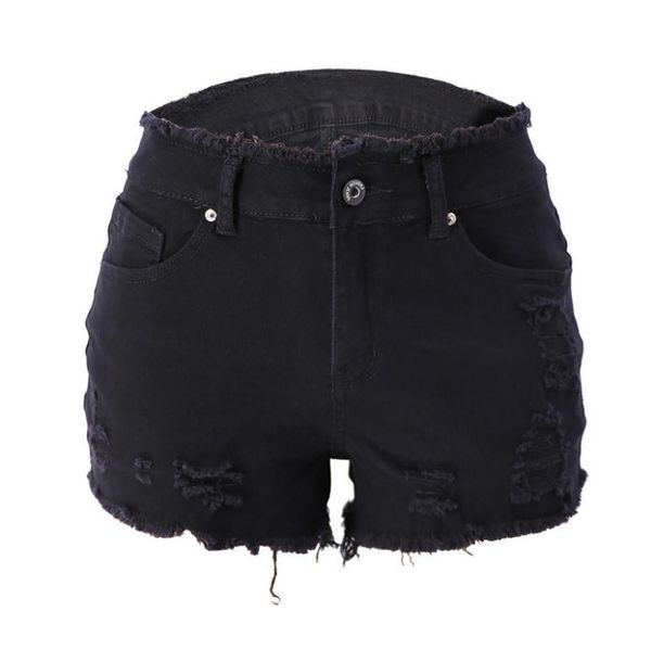 women's summer hole denim shorts high waist ripped tassel vintage female jean short s/2xl pantalones cortos mujer j3182, White;black
women's summer hole denim shorts high waist ripped tassel vintage female jean short s/2xl pantalones cortos mujer j3182, White;black