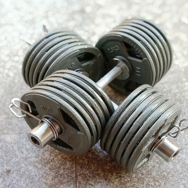 dumbbells 50mm large hole olympic standard hand bell, total weight 27kg dumbbell set: 8*2.5kg plates & 2*3.5kg bars
dumbbells 50mm large hole olympic standard hand bell, total weight 27kg dumbbell set: 8*2.5kg plates & 2*3.5kg bars