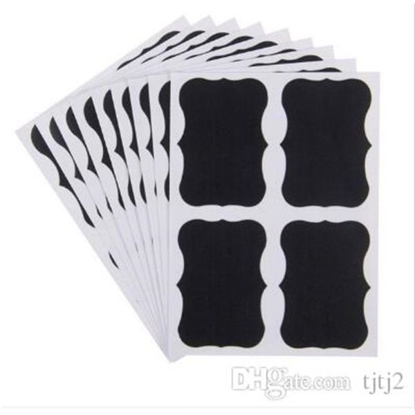 kitchen 36x chalkboard blackboard chalk craft board stickers jar labels tags 80*50mm dhl ing
kitchen 36x chalkboard blackboard chalk craft board stickers jar labels tags 80*50mm dhl ing