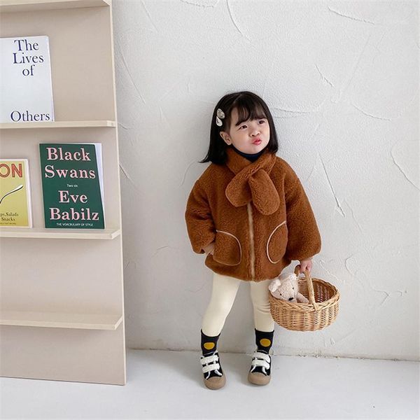 jackets winter baby girls thick quilted jacket with scarf fashion solid color big pocket plush outerwear coat toddler kids1, Blue;gray
jackets winter baby girls thick quilted jacket with scarf fashion solid color big pocket plush outerwear coat toddler kids1, Blue;gray