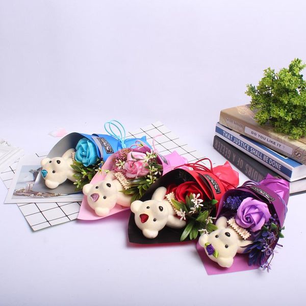 decorative flowers & wreaths european style soap rose artificial handmade bride holding flower for wedding bouquet bridal bouquets
decorative flowers & wreaths european style soap rose artificial handmade bride holding flower for wedding bouquet bridal bouquets