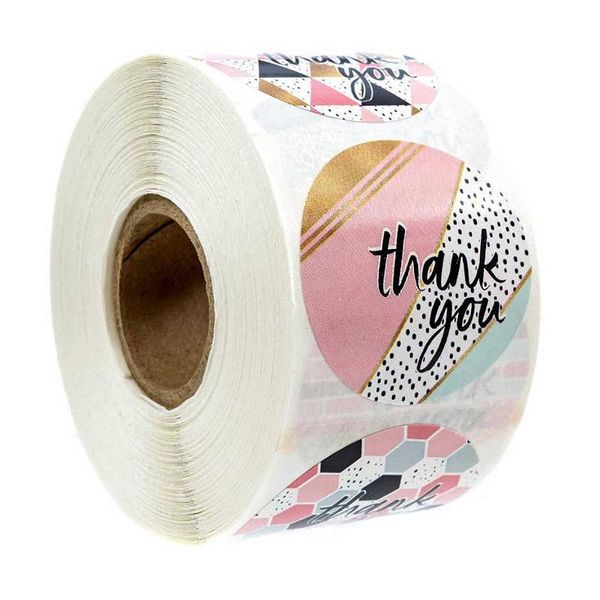 100/500pcs round pink geometric pattern thank you stickers seal labels envelope gift decoration stickers stationery
100/500pcs round pink geometric pattern thank you stickers seal labels envelope gift decoration stickers stationery