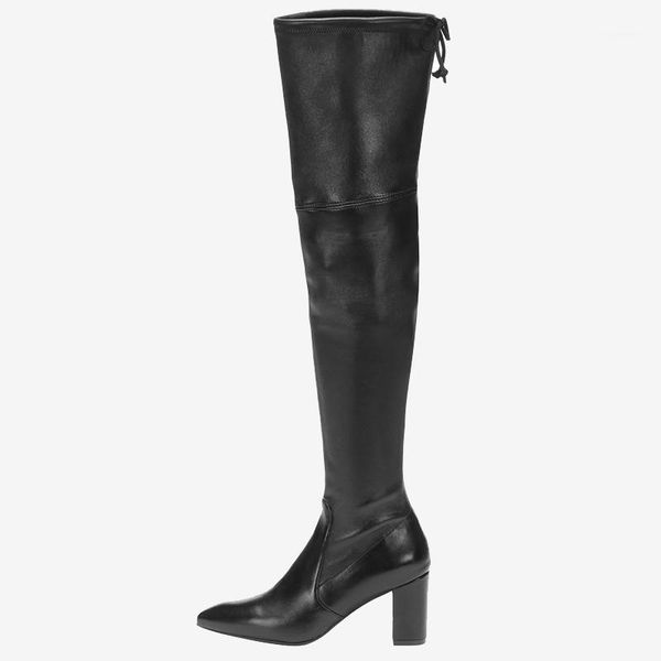 boots deat 2021 autumn winter fashion pointed toe over the knee thick heel high big size women sg4491, Black
boots deat 2021 autumn winter fashion pointed toe over the knee thick heel high big size women sg4491, Black