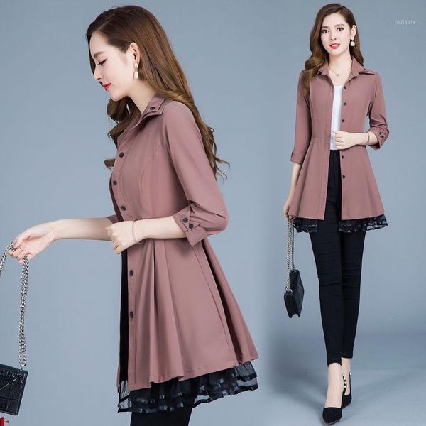 women trench coat 2020 plus size 4xl lace thin double-breasted coat women winter outerwear clothing 6 colors1, Tan;black
women trench coat 2020 plus size 4xl lace thin double-breasted coat women winter outerwear clothing 6 colors1, Tan;black