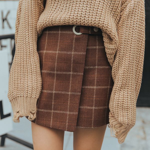 skirts women's ulzzang autumn and winter harajuku thickened woolen plaid retro skirt female cute japanese kawaii for women 221008, Black
skirts women's ulzzang autumn and winter harajuku thickened woolen plaid retro skirt female cute japanese kawaii for women 221008, Black