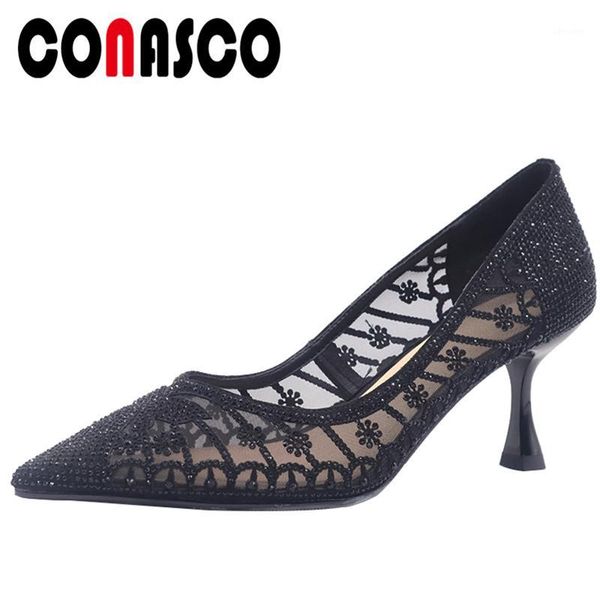 conasco fashion basic women pumps rhinestone mesh high heels spring summer new elegant wedding party prom shallow shoes woman1, Black
conasco fashion basic women pumps rhinestone mesh high heels spring summer new elegant wedding party prom shallow shoes woman1, Black