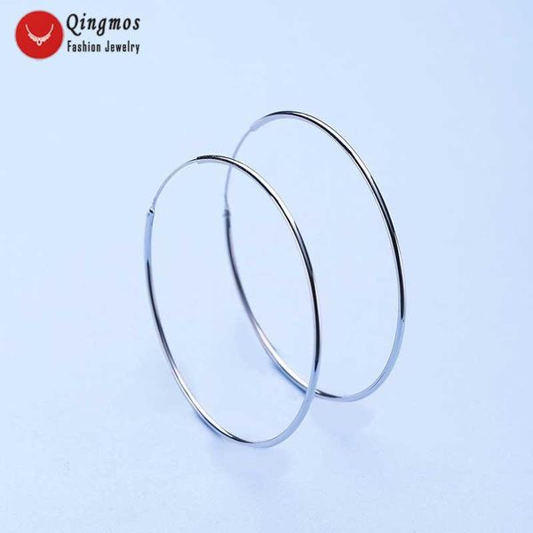 hoop & huggie qingmos trendy circle earrings for women with silvery 45mm sterling silver s925 fine jewelry-ear570, Golden;silver
hoop & huggie qingmos trendy circle earrings for women with silvery 45mm sterling silver s925 fine jewelry-ear570, Golden;silver