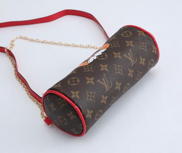 fashion new ladies chain shoulder bag letter printed wild 2020 good quality pu leather crossbody bags round bucket bag, Black;red
fashion new ladies chain shoulder bag letter printed wild 2020 good quality pu leather crossbody bags round bucket bag, Black;red