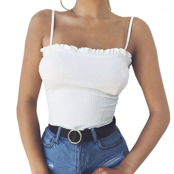 women crop plus size lace vest summer wireless off shoulder halter ruffles tank tee camisole feminino1, White
women crop plus size lace vest summer wireless off shoulder halter ruffles tank tee camisole feminino1, White